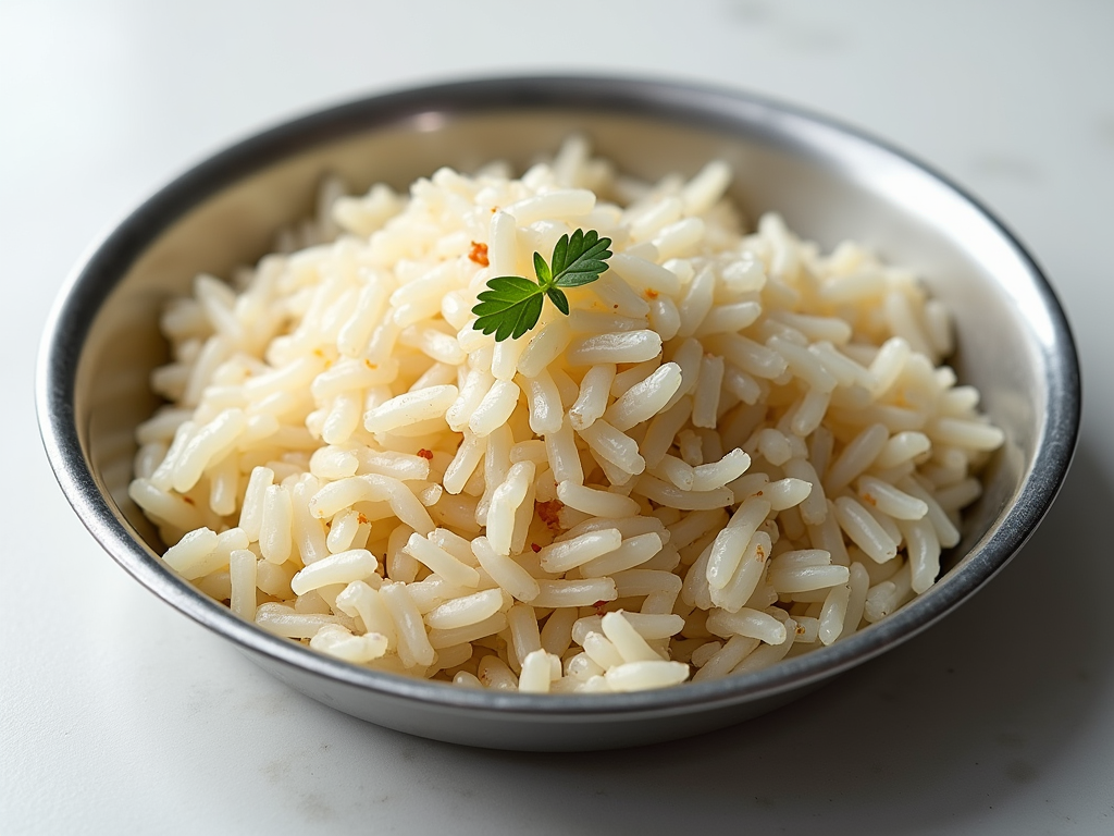 Wild rice grains